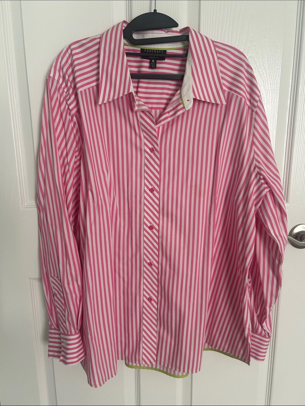 Pink Stripe Button-Down Shirt